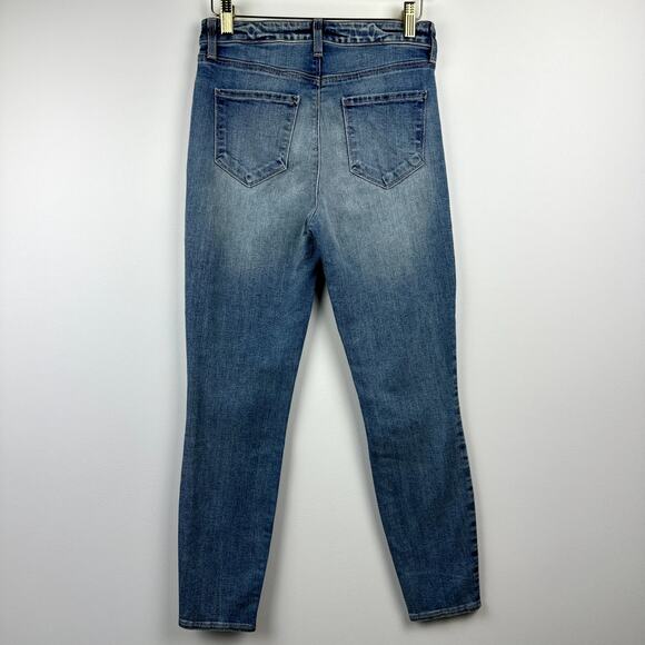 NEW L'AGENCE Margot High Rise Ankle Jeans Blanks Blue Denim Skinny US 25. - Picture 4 of 9
